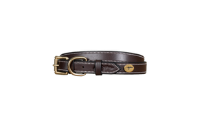 Obroża dla psa Dy'on Flat Leather DC31A