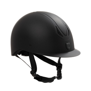Kask jeździecki z szerokim daszkiem Equestro Azael