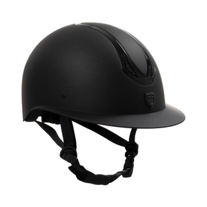 Kask jeździecki z szerokim daszkiem Equestro Azael