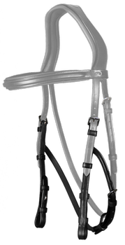 Paski policzkowe do hackamore Dy'on New English Collection NE03D