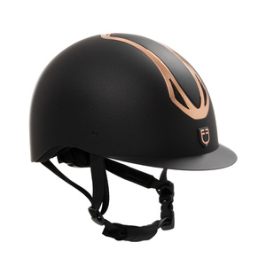 Kask jeździecki z szerokim daszkiem Equestro Azael