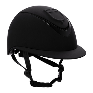 Kask jeździecki z szerokim daszkiem Equestro Embossed logo