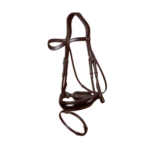 Ogłowie z nachrapnikiem szwedzkim Dy'on Dressage Collection NEDCAN