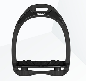 Strzemiona aluminiowe FLEX-ON Ultra Grip - czarne