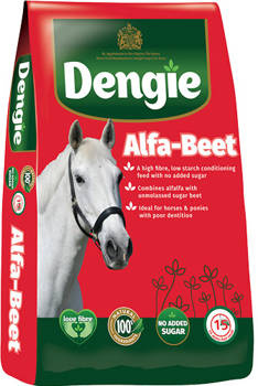 Niskocukrowa mieszanka lucerny i niemelasowanych wysłodków buraczanych Dengie ALFA- BEET 20kg