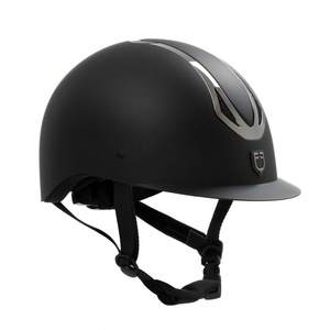 Kask jeździecki z szerokim daszkiem Equestro Azael
