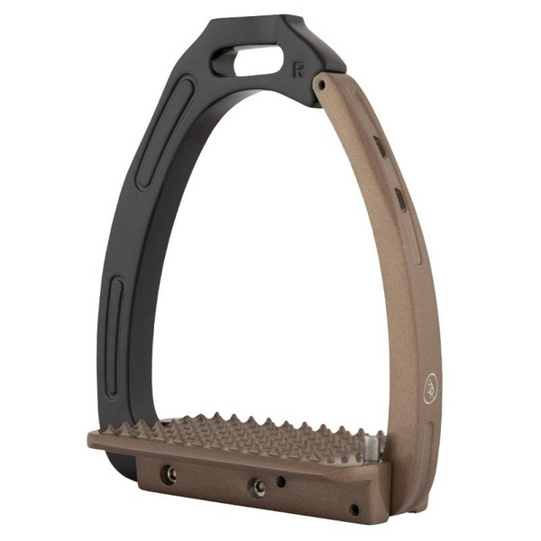 BR stijgbeugels Lavarone Titanium/Zilver | SaMen zadelservice en paardenwagen verhuur