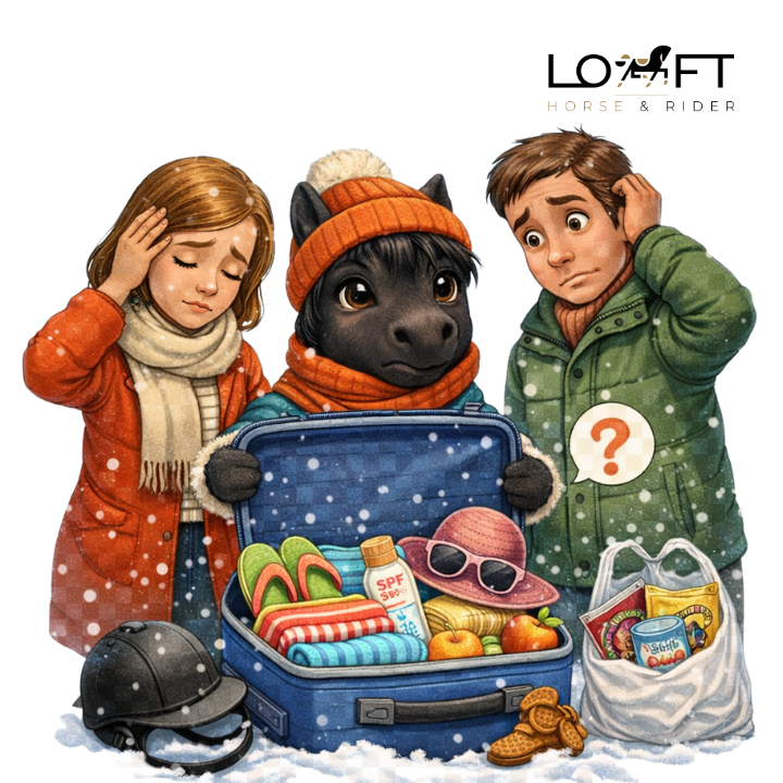 Najczęstsze błędy rodziców przy wyborze i przygotowaniu dziecka do zimowego obozu jeździeckiego