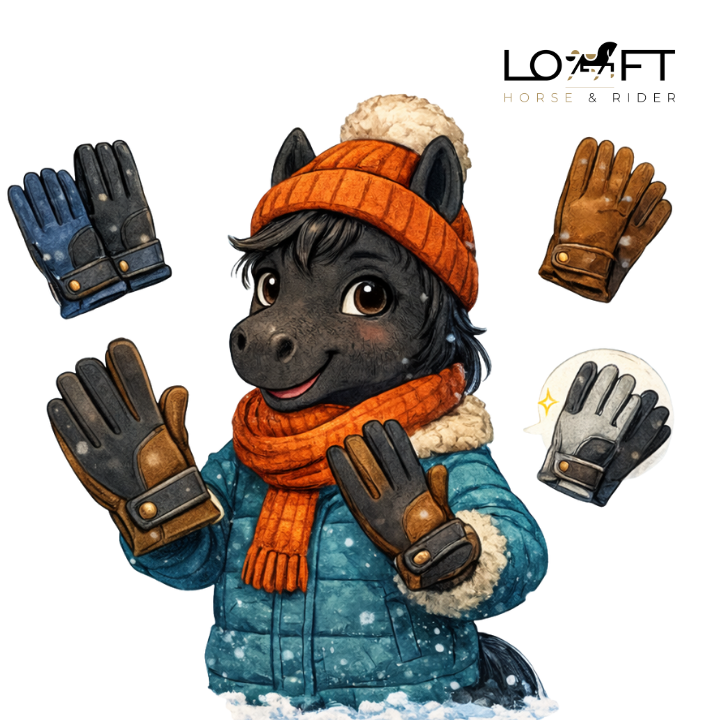 Rękawiczki jeździeckie 