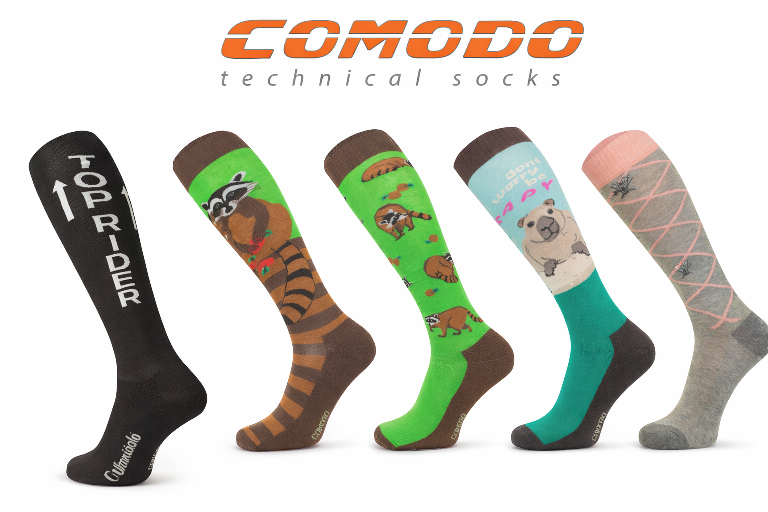 Comodo – techniczne skarpety jeździeckie dla wymagających jeźdźców