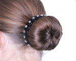 Scrunchie do włosów QHP Diamond