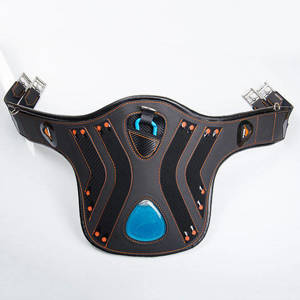 Popręg z fartuchem eQuick eDiamond Leather