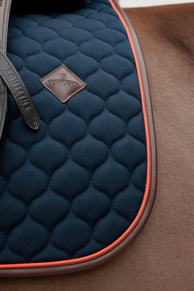Czaprak ujeżdżeniowy Kentucky Horsewear Onion Quilt Neon Leather