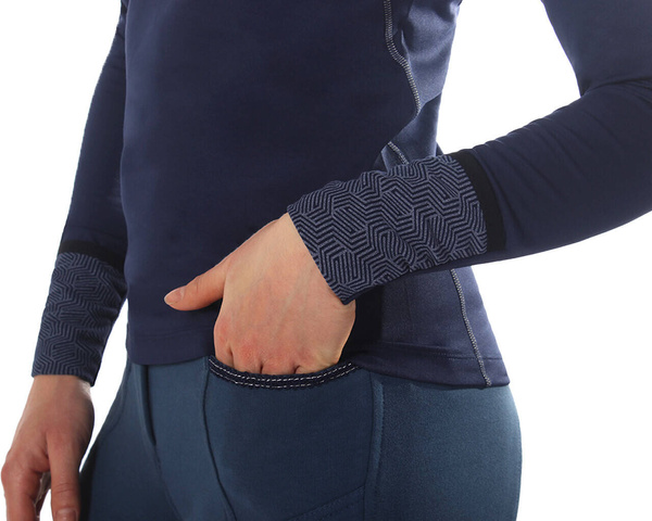 Bluzka damska z długim rękawem QHP Loua