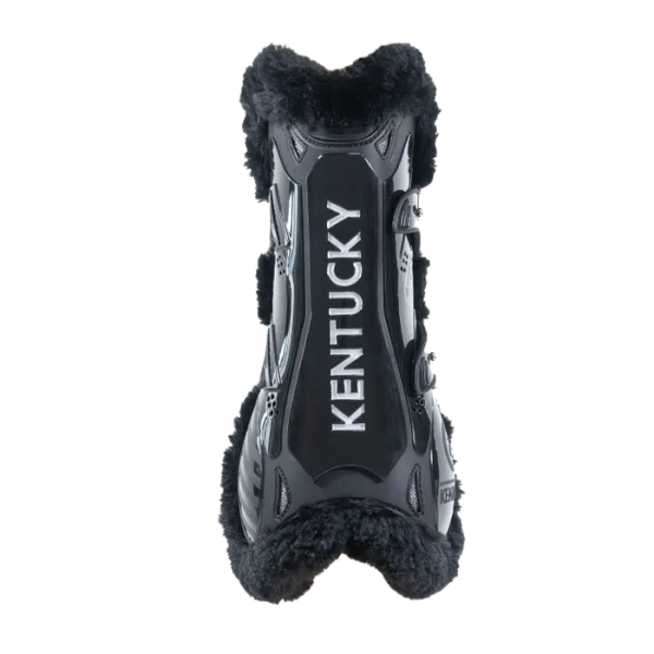 Ochraniacze przednie z futrem Kentucky Horsewear Bamboo Elastic