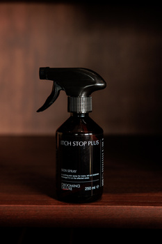 Preparat pielęgnacyjny łagodzący świąd i podrażnienia skóry konia Grooming Deluxe Itch Stop Plus Spray