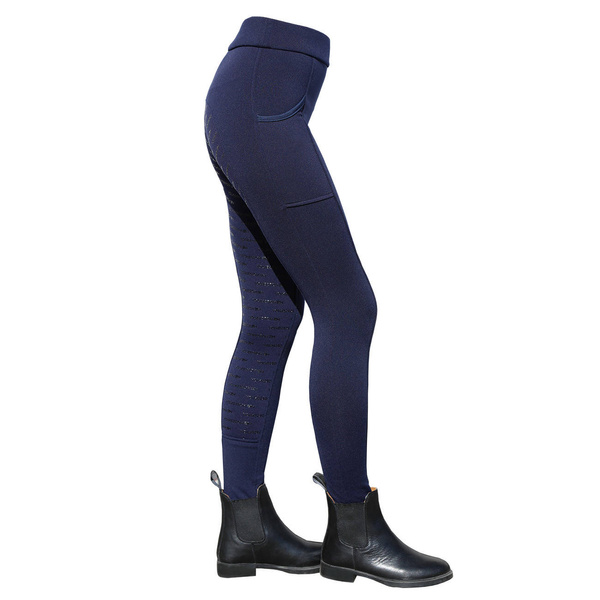 Legginsy zimowe z pełnym lejem silikonowym Horsenjoy Lumi