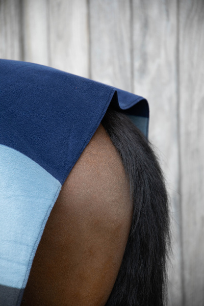 Derka polarowa Kentucky Horsewear Heavy Fleece Rug Square Stripes