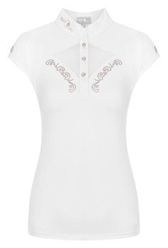 Koszulka konkursowa z krótkim rękawem Fair Play Cathrine Rosegold SL