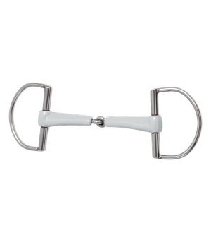 Wędzidło D-ring Beris - pojedynczo łamane