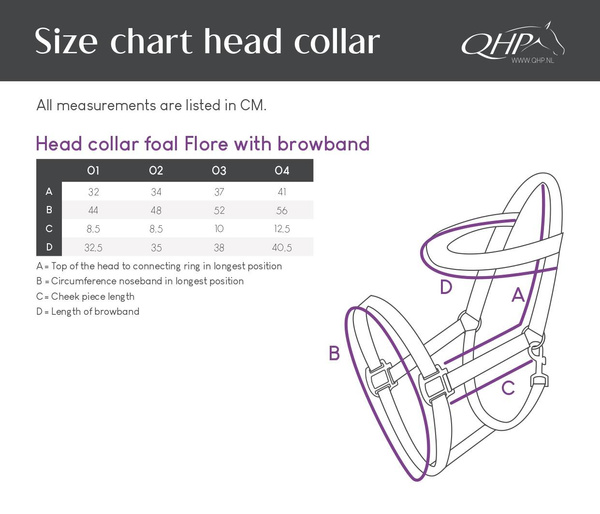 Kantar źrebięcy QHP Flore