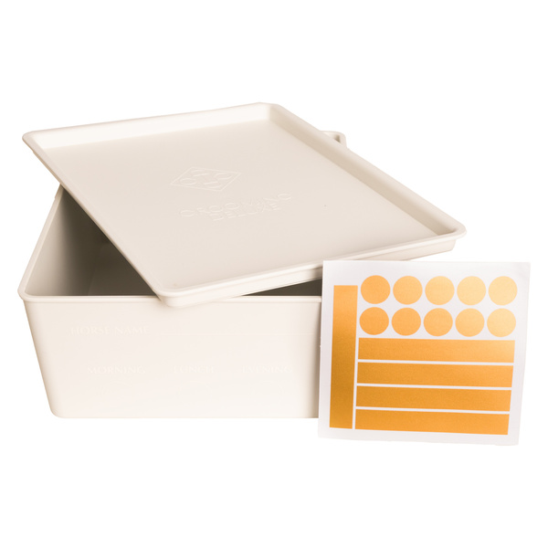 Pojemnik na paszę z pokrywką Grooming Deluxe