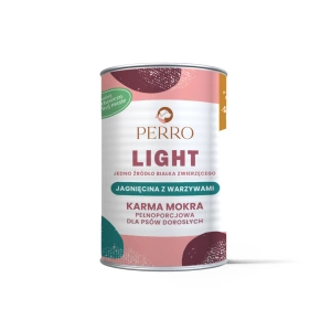 Karma mokra Perro Light - Jagnięcina z warzywami