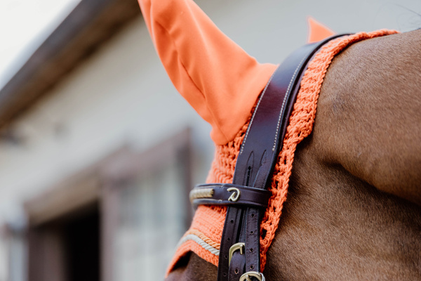 Nauszniki klasyczne Kentucky Horsewear Diamond Rope
