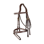 Ogłowie munsztukowe z nachrapnikiem angielskim Dy'on D Collection DYLAAA