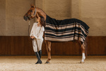 Derka polarowa Kentucky Horsewear Heavy Fleece Rug Square Stripes