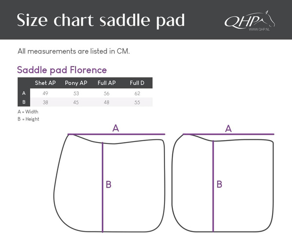 Czaprak wszechstronny QHP Florence