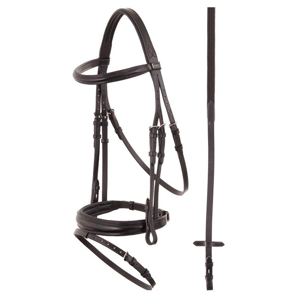 Ogłowie z nachrapnikiem kombinowanym ANKY® Shaped