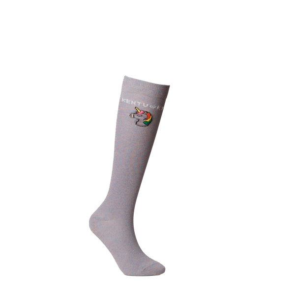 Podkolanówki jeździeckie Kentucky Ridingwear Glitter Unicorn - trójpak