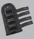 Ochraniacz na ogon z antypoślizgowym wykończeniem Premier Equine Carbon Tech Anti Slip Tail Guard Black