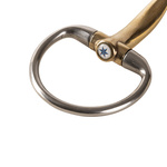 Wędzidło oliwkowe Velari Sweet Copper - pojedynczo łamane
