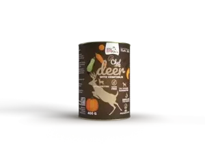 Karma mokra dla psa Syta Micha - Jeleń z warzywami