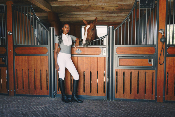 Damska koszula konkursowa z krótkim rękawem Kentucky Ridingwear Heritage Air