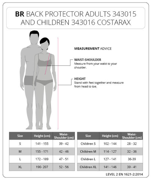 Kamizelka ochronna BR Costarax - młodzieżowa