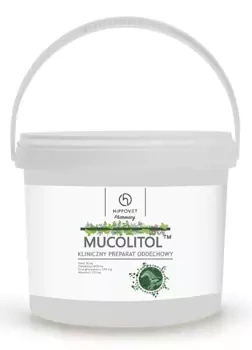 Kliniczny preparat wspierający drogi oddechowe Hippovet Pharmacy Mucolitol 3kg