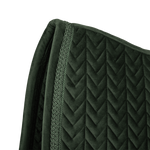Czaprak ujeżdżeniowy Kentucky Horsewear Velvet Fishbone Plaited Glitter Rope
