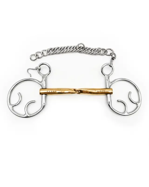 Kimblewick FAGER Carter Sweet Gold - pojedynczo łamany