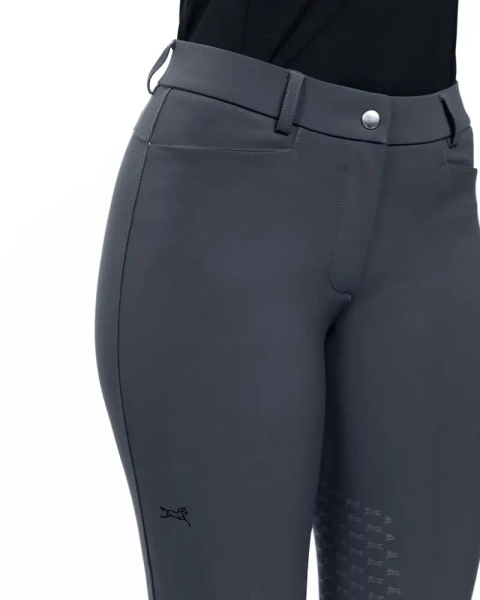 Bryczesy z kolanowym lejem silikonowym FAGER Erica Supreme