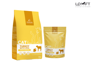 Karma sucha dla kotów dorosłych Pokusa for Health CatLine – indyk z cielęciną