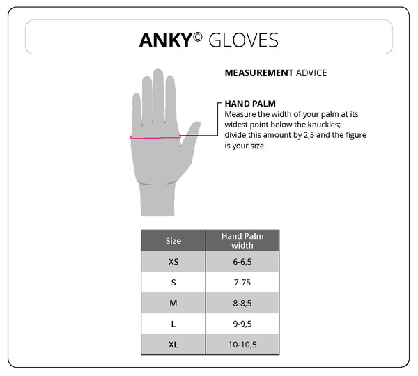 Rękawiczki ANKY® Technical Mesh