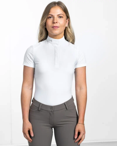 Koszula konkursowa z krótkim rękawem FAGER Nathalie