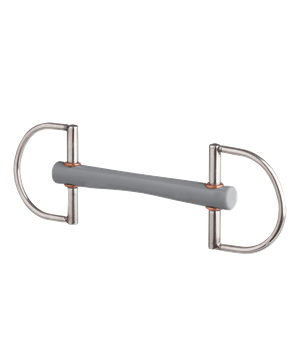 Wędzidło D-ring Beris - proste