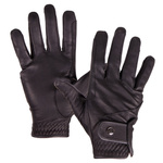 Rękawiczki jeździeckie QHP Leather Pro