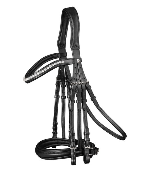 Ogłowie munsztukowe Waldhausen X-Line Double Supersoft