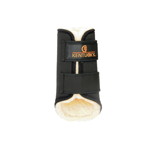 Ochraniacze treningowe z futrem na tylne nogi Kentucky Horsewear Turnout Boots Solimbra