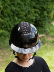 Kask z szerokim daszkiem Fair Play Chic Shiny
